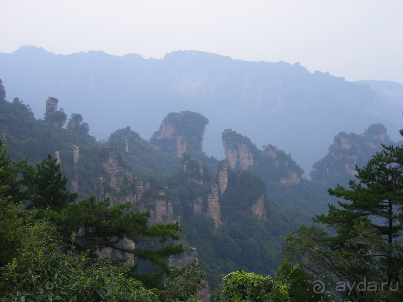 Удивительные горы Чжанцзяцзе