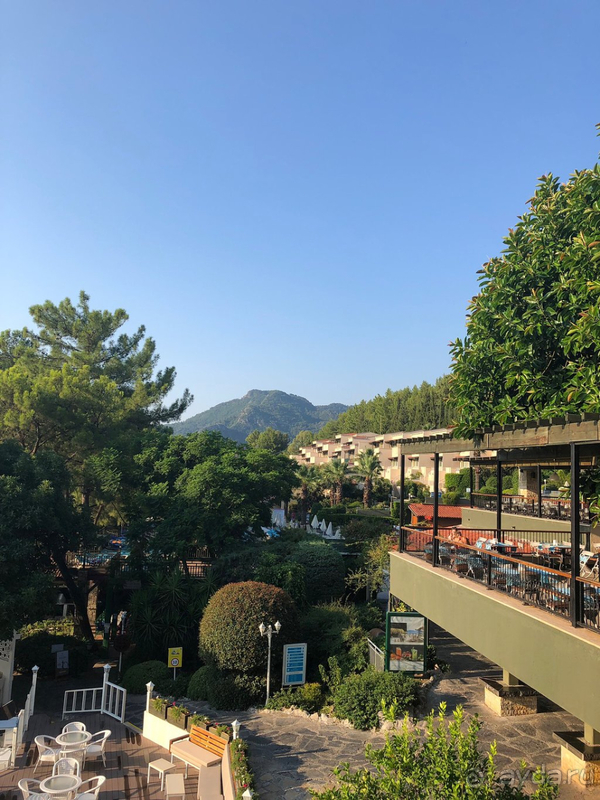 Отель выигрывает благодаря расположению и природе