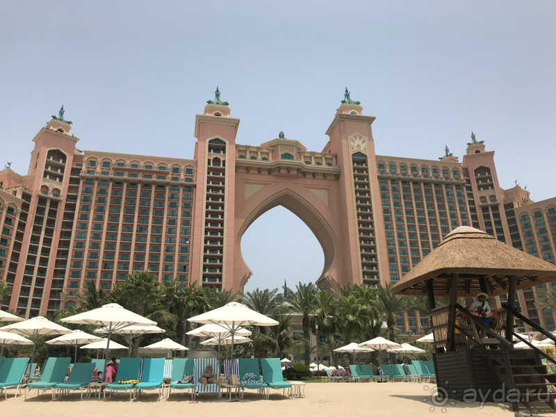 Мой отдых в замечательном отеле Atlantis the Palm 5*