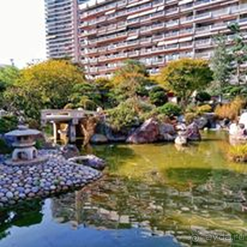 Кусочек Японии в самом центре Монако