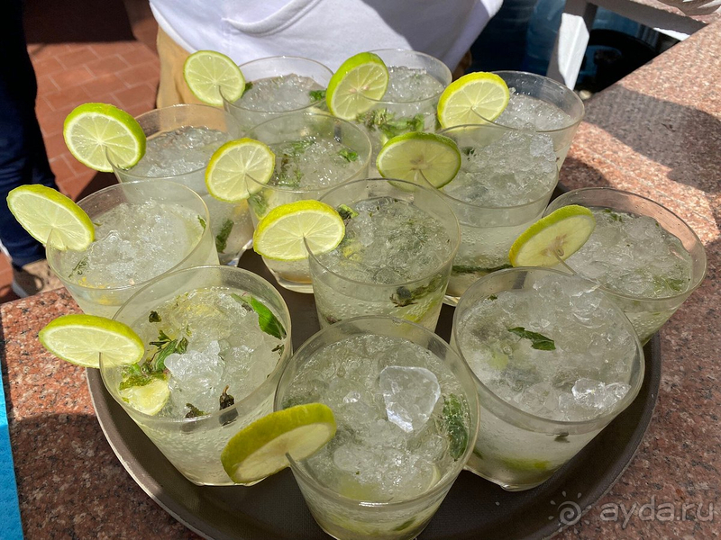 Мы провели замечательный отпуск в Египте.