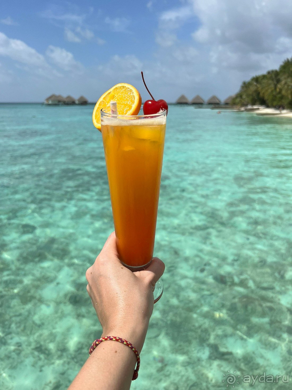 Отель в абсолютном мальдивианском стиле.