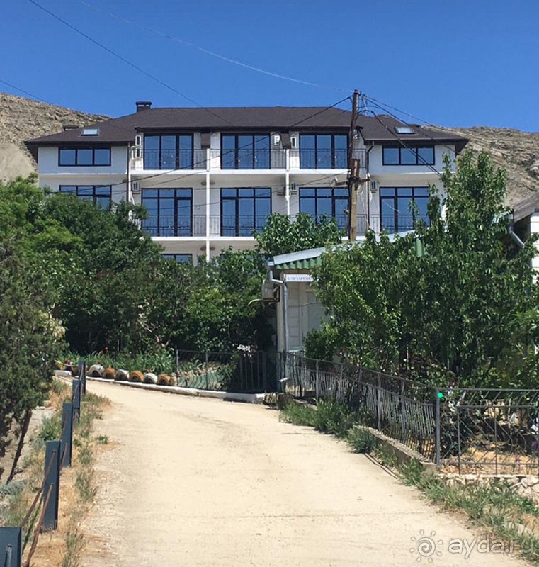 Отзыв об отдыха п.Орджоникидзе мини-гостиница "Белый лебедь"