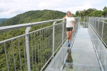 Отдых на острове Хайнань Китай   отель Resort Colden Palm Стеклянный мост  Янода