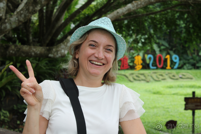 Отдых на острове Хайнань Китай   отель Resort Colden Palm Стеклянный мост  Янода