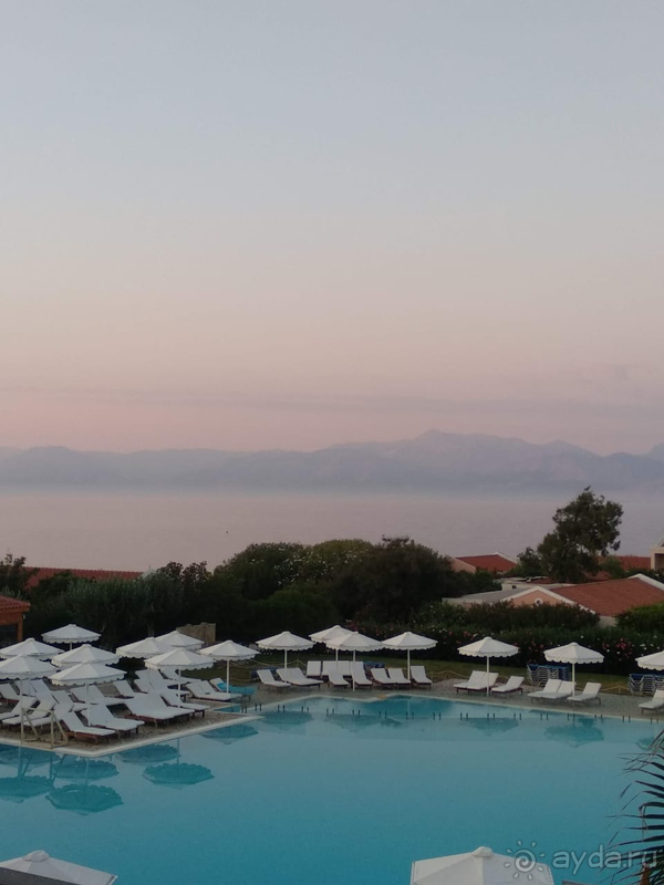 Август на Корфу, отель Mitsis Roda Beach Resort & Spa