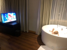 Весёлый , но не навязчиво шумный .