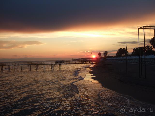 заход солнца