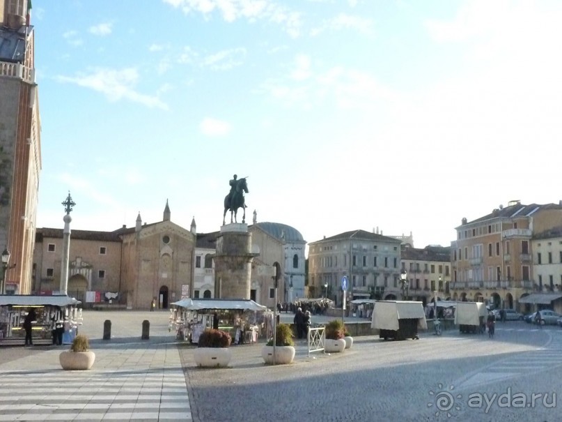 Перед Рождеством отдых на термальном курорте. Прогулка по Падуе. 