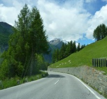 Альпийская дорога - только для туристов
