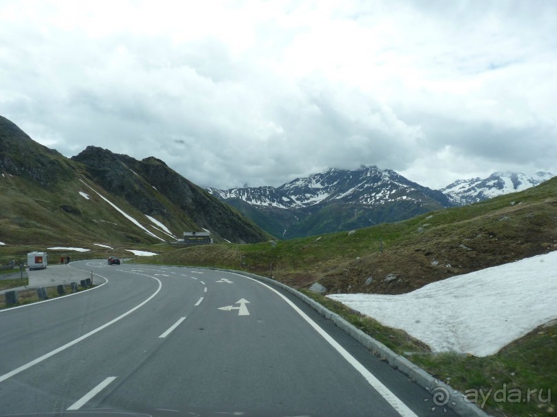 Альпийская дорога - только для туристов