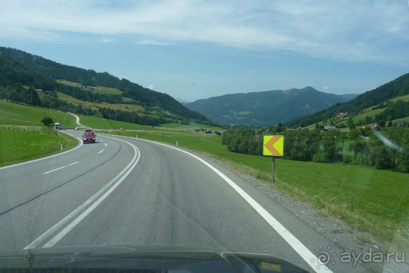 Австрия, Австрия!!  опять через Австрию