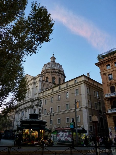 Путешествие перед Рождеством, на поезде из Москвы в Рим и далее с остановками....  четыре дня в Риме