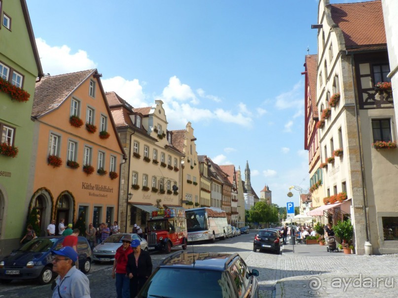 Romantische Strasse - информация к посещению.