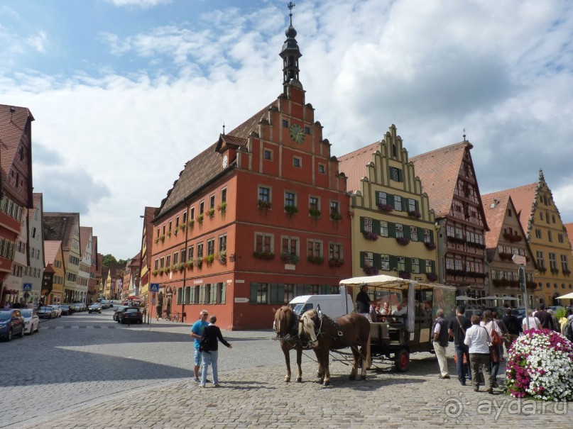 Romantische Strasse - информация к посещению.