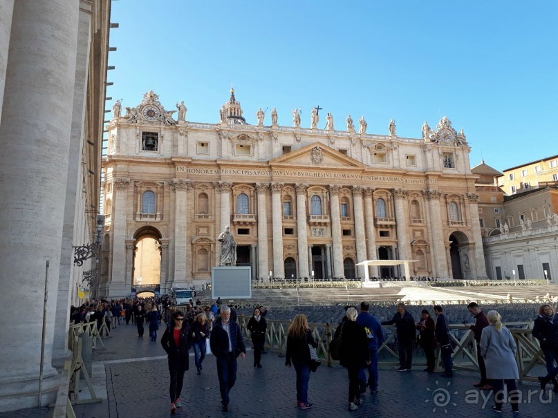 Путешествие перед Рождеством, на поезде из Москвы в Рим и далее с остановками....  четыре дня в Риме