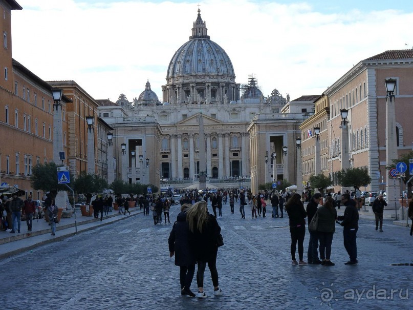 Путешествие перед Рождеством, на поезде из Москвы в Рим и далее с остановками....  четыре дня в Риме