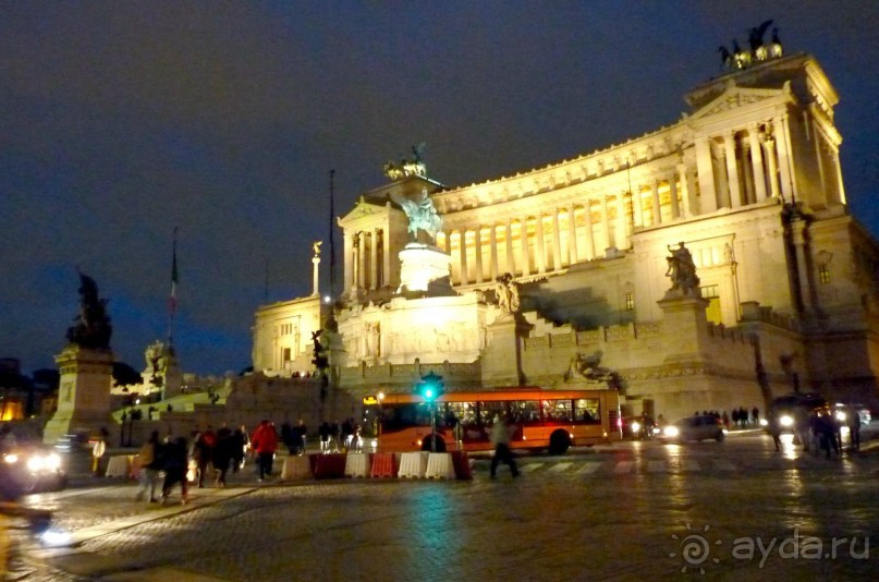 Путешествие перед Рождеством, на поезде из Москвы в Рим и далее с остановками....  четыре дня в Риме