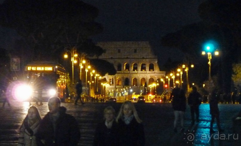 Путешествие перед Рождеством, на поезде из Москвы в Рим и далее с остановками....  четыре дня в Риме