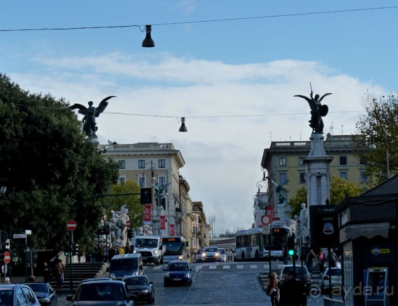 Путешествие перед Рождеством, на поезде из Москвы в Рим и далее с остановками....  четыре дня в Риме
