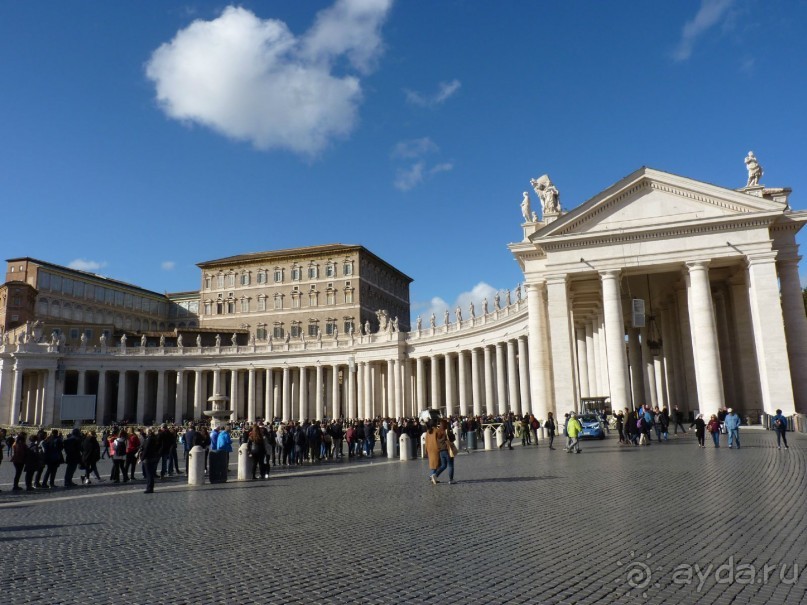 Путешествие перед Рождеством, на поезде из Москвы в Рим и далее с остановками....  четыре дня в Риме