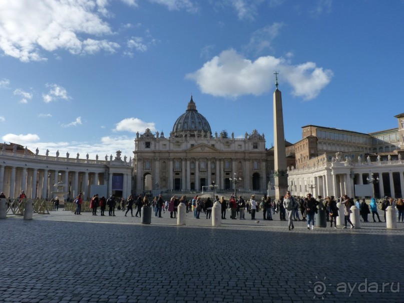 Путешествие перед Рождеством, на поезде из Москвы в Рим и далее с остановками....  четыре дня в Риме