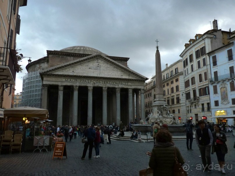 Путешествие перед Рождеством, на поезде из Москвы в Рим и далее с остановками....  четыре дня в Риме