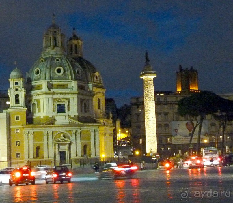 Путешествие перед Рождеством, на поезде из Москвы в Рим и далее с остановками....  четыре дня в Риме