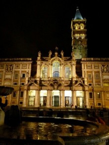 Путешествие перед Рождеством, на поезде из Москвы в Рим и далее с остановками....  четыре дня в Риме