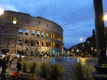 Путешествие перед Рождеством, на поезде из Москвы в Рим и далее с остановками....  четыре дня в Риме