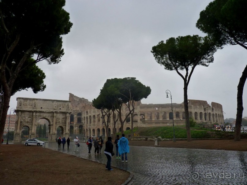 Путешествие перед Рождеством, на поезде из Москвы в Рим и далее с остановками....  четыре дня в Риме