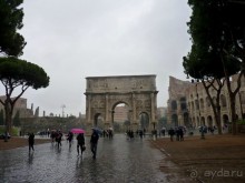 Путешествие перед Рождеством, на поезде из Москвы в Рим и далее с остановками....  четыре дня в Риме