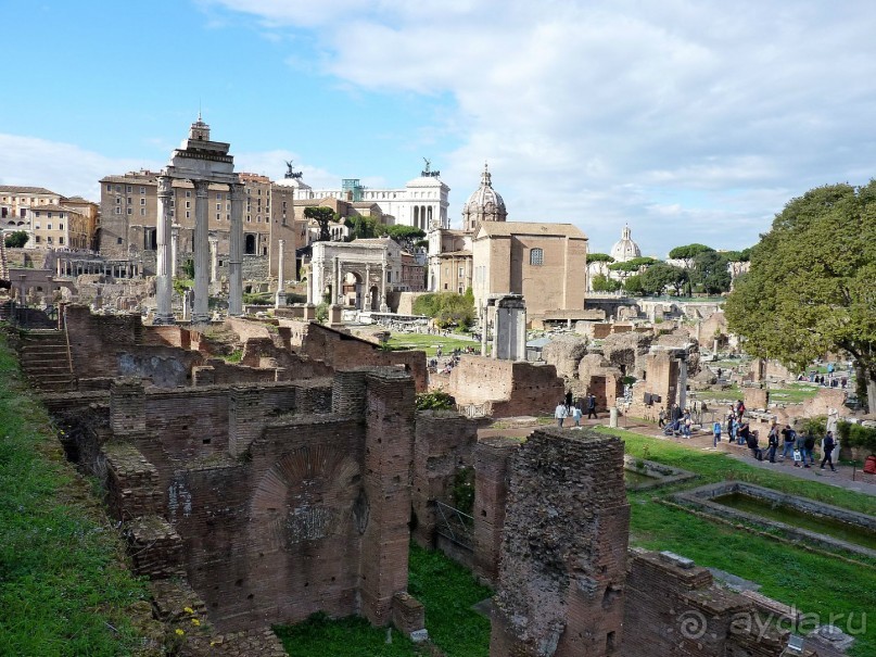 Путешествие перед Рождеством, на поезде из Москвы в Рим и далее с остановками....  четыре дня в Риме