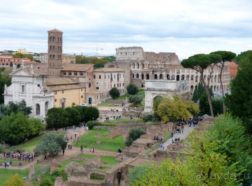 Путешествие перед Рождеством, на поезде из Москвы в Рим и далее с остановками....  четыре дня в Риме