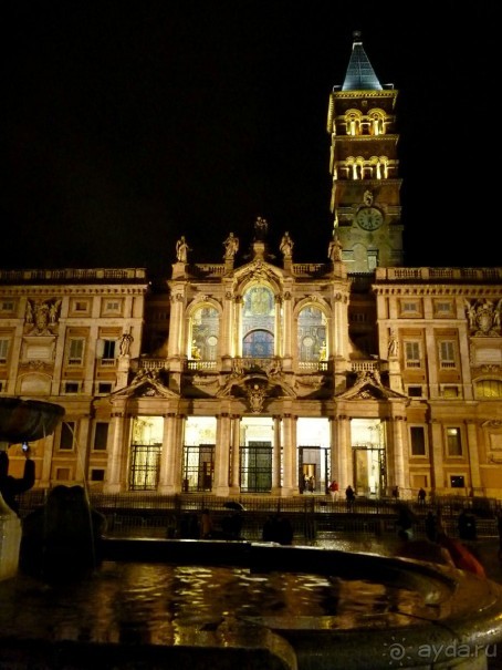 Путешествие перед Рождеством, на поезде из Москвы в Рим и далее с остановками....  четыре дня в Риме