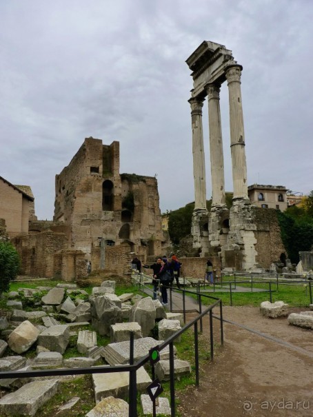 Путешествие перед Рождеством, на поезде из Москвы в Рим и далее с остановками....  четыре дня в Риме