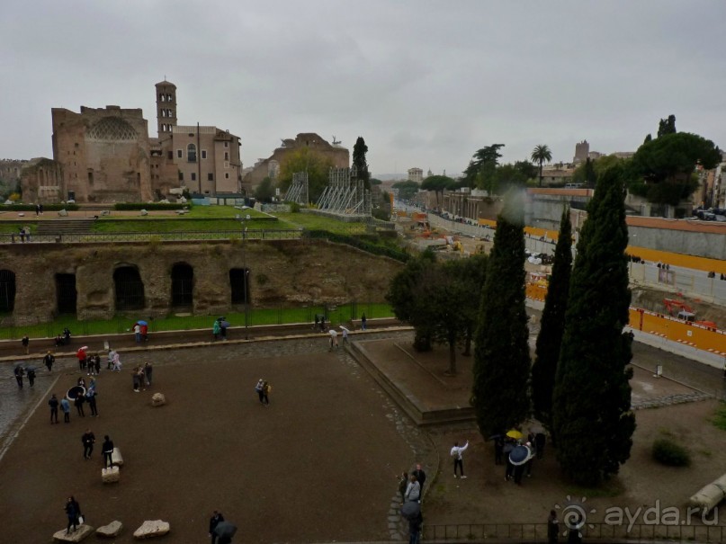 Путешествие перед Рождеством, на поезде из Москвы в Рим и далее с остановками....  четыре дня в Риме