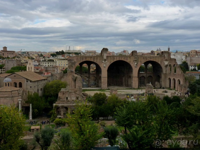 Путешествие перед Рождеством, на поезде из Москвы в Рим и далее с остановками....  четыре дня в Риме