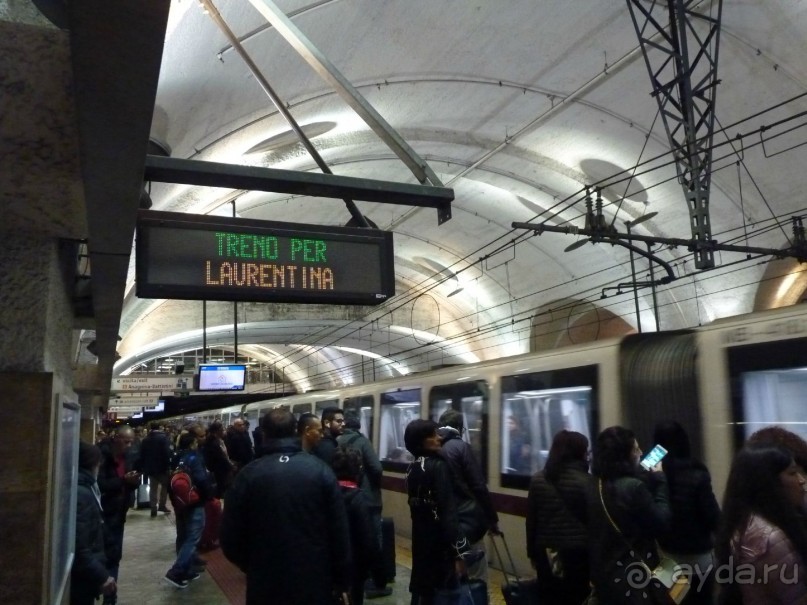 Путешествие перед Рождеством, на поезде из Москвы в Рим и далее с остановками....  четыре дня в Риме