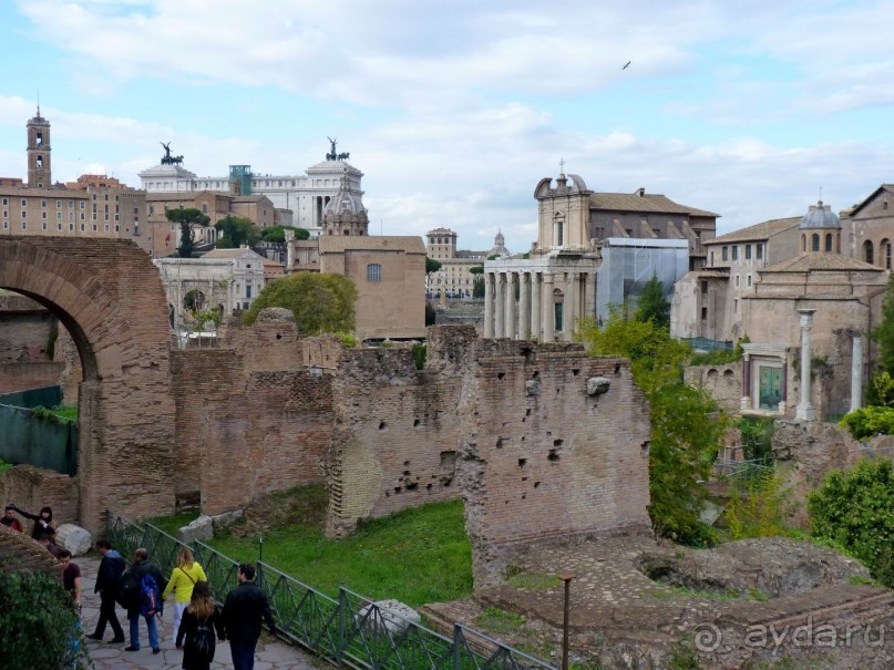 Путешествие перед Рождеством, на поезде из Москвы в Рим и далее с остановками....  четыре дня в Риме
