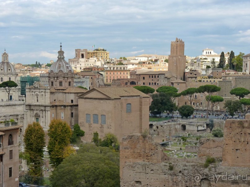 Путешествие перед Рождеством, на поезде из Москвы в Рим и далее с остановками....  четыре дня в Риме