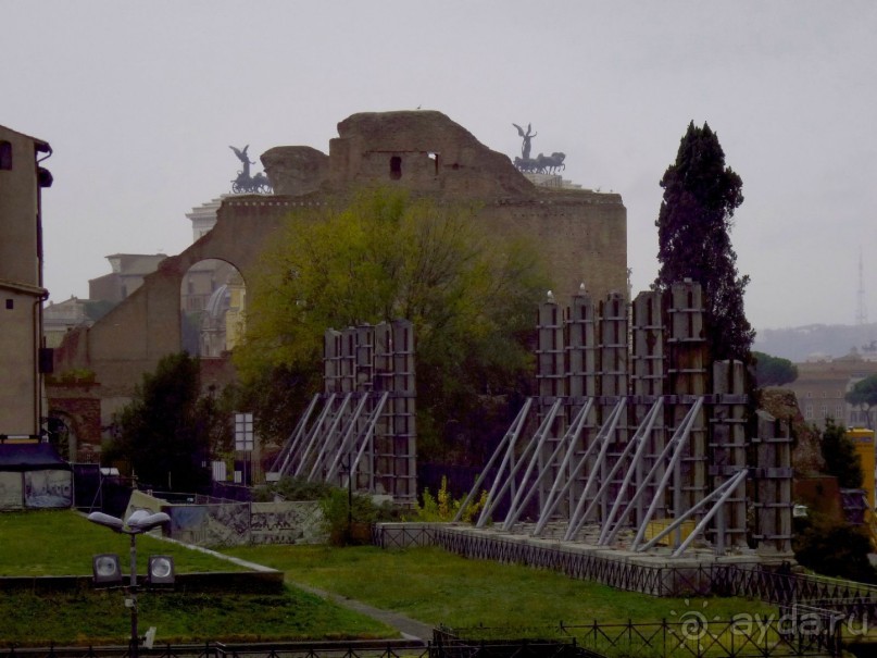 Путешествие перед Рождеством, на поезде из Москвы в Рим и далее с остановками....  четыре дня в Риме