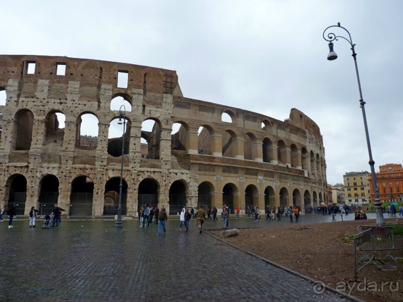 Путешествие перед Рождеством, на поезде из Москвы в Рим и далее с остановками....  четыре дня в Риме