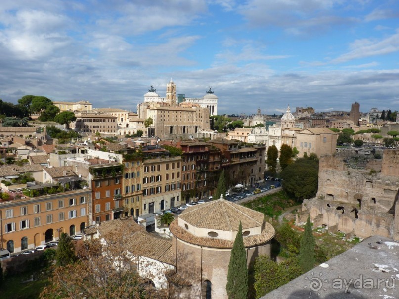 Путешествие перед Рождеством, на поезде из Москвы в Рим и далее с остановками....  четыре дня в Риме