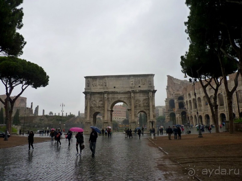 Путешествие перед Рождеством, на поезде из Москвы в Рим и далее с остановками....  четыре дня в Риме