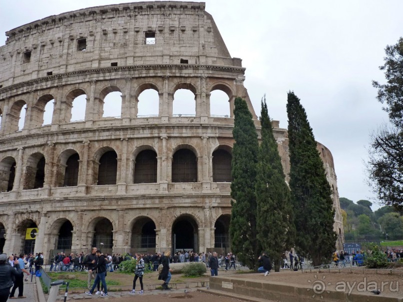 Путешествие перед Рождеством, на поезде из Москвы в Рим и далее с остановками....  четыре дня в Риме