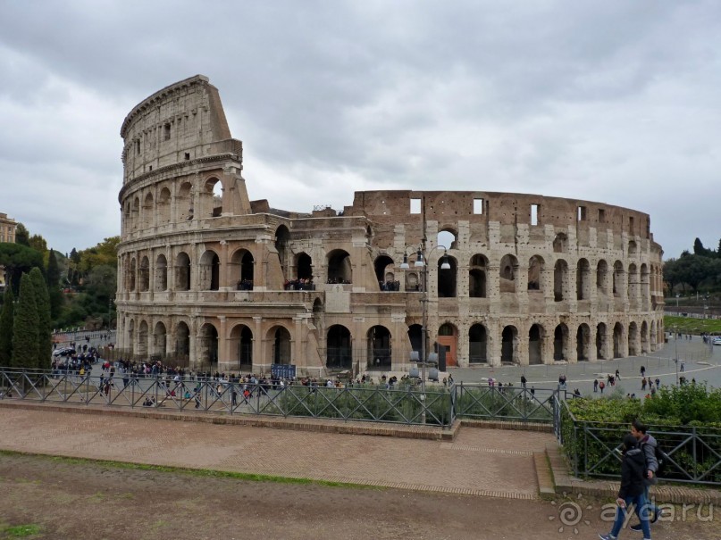 Путешествие перед Рождеством, на поезде из Москвы в Рим и далее с остановками....  четыре дня в Риме