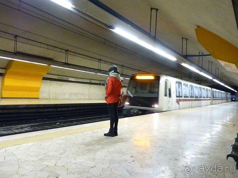 Путешествие перед Рождеством, на поезде из Москвы в Рим и далее с остановками....  четыре дня в Риме