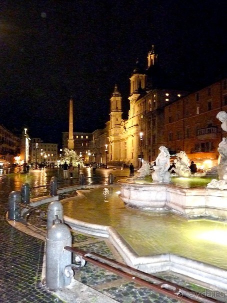 Путешествие перед Рождеством, на поезде из Москвы в Рим и далее с остановками....  четыре дня в Риме