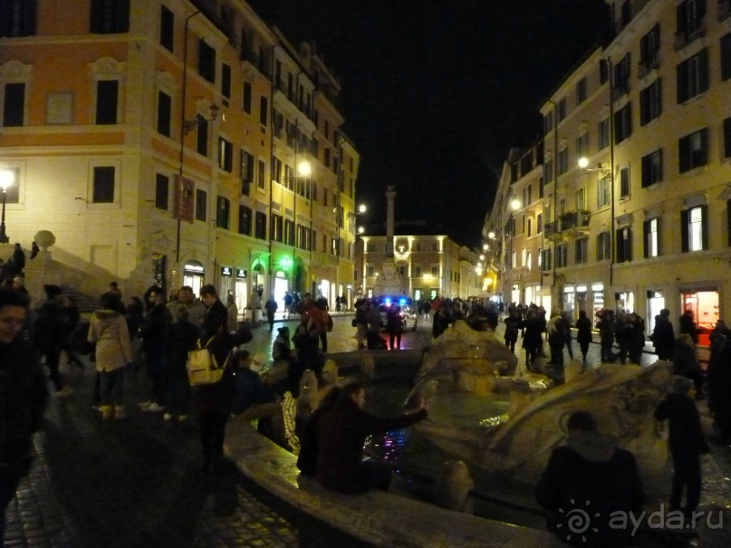 Путешествие перед Рождеством, на поезде из Москвы в Рим и далее с остановками....  четыре дня в Риме